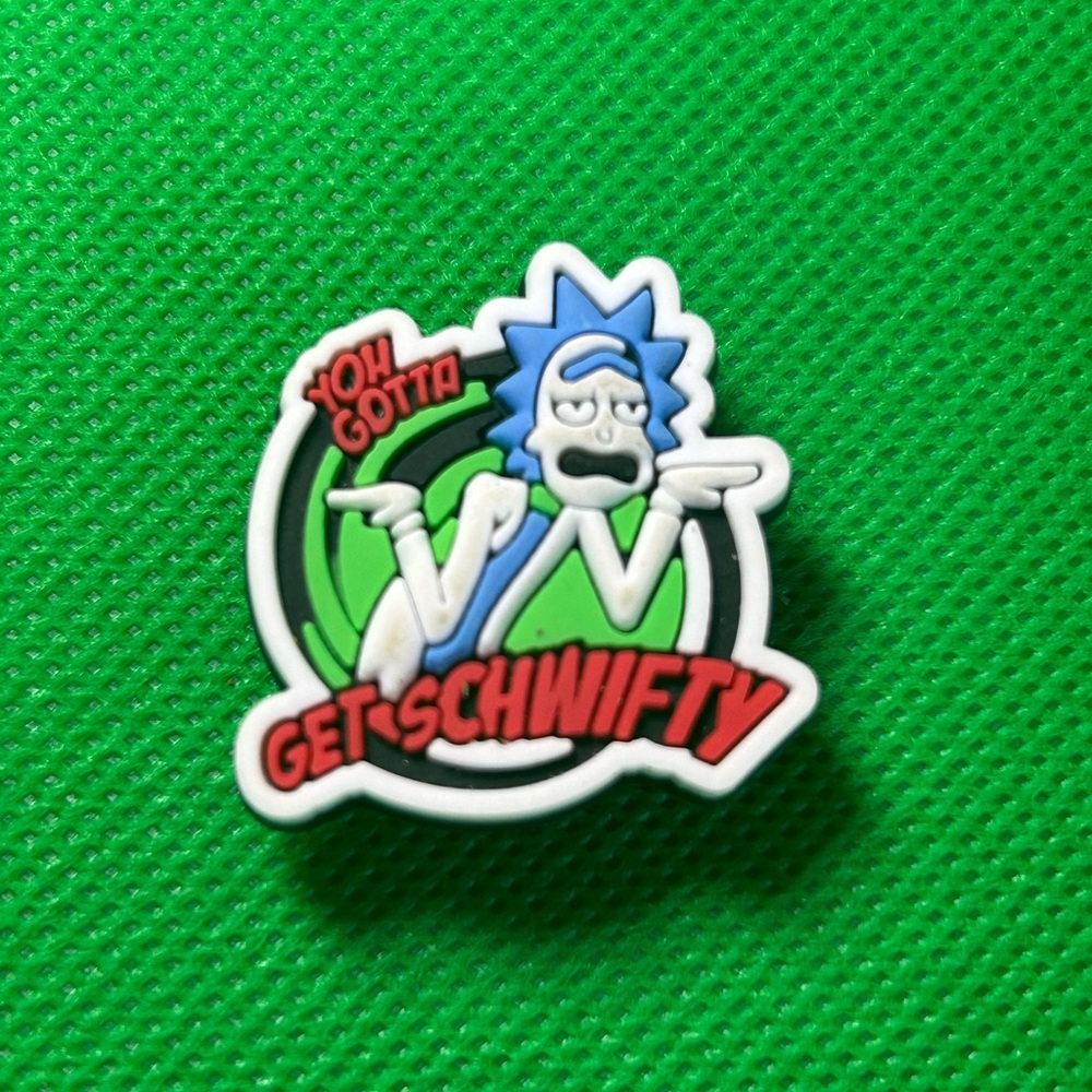 🌼 (5/$10 or 10/$15) NEW Rick and Morty Croc Charm Collection